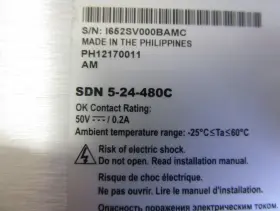 5-24-480c Emerson Sdn Power Supplu Used Free Shipping #3