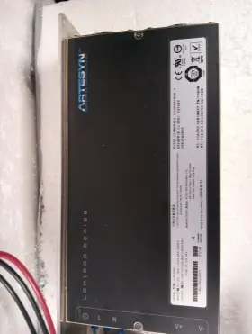 Lcm1500q-t Emerson Artesyn 1500w Dual Output Power Supply 24vdc 63a / Used