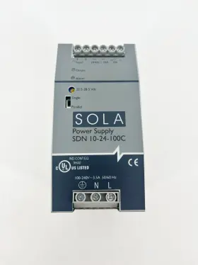 Sdn-10-24-100c Emerson Sdn1024100c Sola Din Rail Power Supply 12-24vdc Output