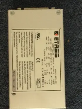 Epr-301 Etasis Redundant Power Supply 300w 115-230v 6a/3a 47-63hz