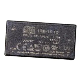 Eversale Irm-15-12 Mean Well Irm-15 Series 12v 1.25a 15w Ac/dc Power Supply - 2 Item S