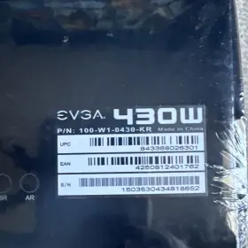 100-w1-0430-kr Evga Power Supply 430w 80 Plus Certified 100-240vac 8/4a #2