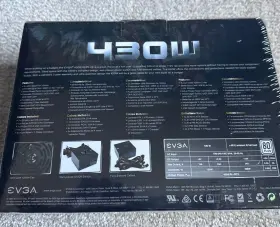 100-w1-0430-kr Evga Power Supply 430w 80 Plus Certified 100-240vac 8/4a #3