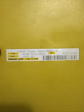 A02b-0211-b501 Fanuc Power Mate Model H Pulled From Working Machine #2