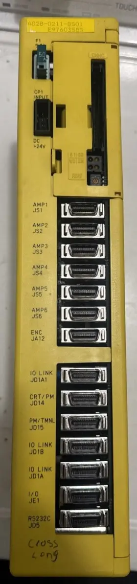 A02b-0211-b501 Fanuc Power Mate Model H Pulled From Working Machine