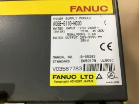 A06b-6110-h030 Fanuc Power Supply Module Series Used
