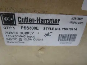 Pss1041a Fce Equipment Pss300e Eaton Cutler Hammer Universal Range Power Supply #3