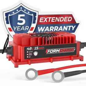 Form 195893333691 48 Volt Onboard Golf Cart Battery Charger - 48v 15amp Lead Acid