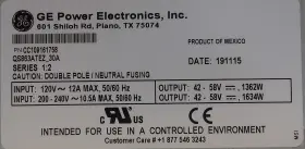 Cc109161758 General Electric Critical Power Total Efficiancy Rectifier Qs863atez #2