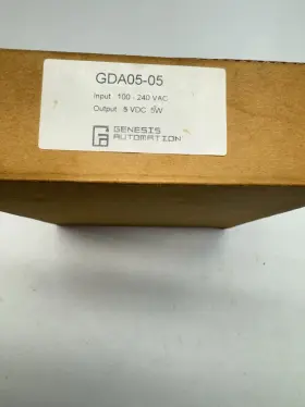 Gda05-05a Genesis Automation Din Rail Power Supply 5w 5vdc Ul508 Class 2