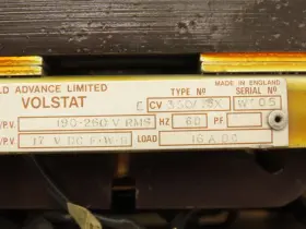 Ecv350 Gould Ecv350/7sx Volstat Power Supply Conditioner Out 17dcv 16a In 230v #2