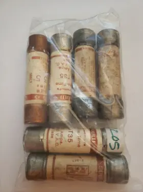 Ot35 Gould Shawmut Lot Of 6 Fuse
