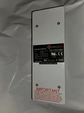 Sld120-215v-fc Gre Alpha New Genuine Class 2 Power Supply