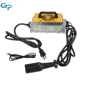 Gre164075 Greatparts Battery Charger 48v 17a For Club Car Ds/precedent Golf Cart 3-pin Round Plug Obc