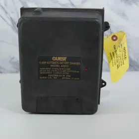 2615 Guest 15 Amp Automatic Battery Charger Model 12vdc Usa Marine Boat Untested