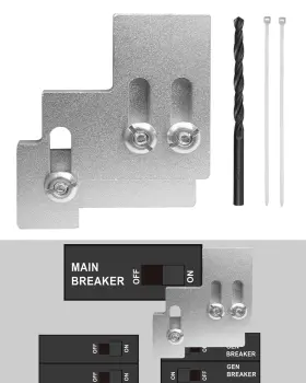 Cfdjlsj07 Guziko Generator Interlock Kit Fit For Square D Qo Homeline 100 Amp Or 125 Panel