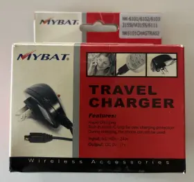 Hs-tc002 H&s Mybat Travel Charger 5v Power Supply - 11v 500ma Nokia Nos