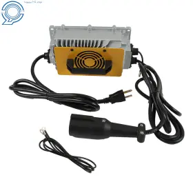 Hp98445 Happy19star Golf Carts 48v 17a Battery Charger For Club Car Models 3-pin Round Plug With Obc