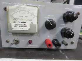 0-1.5a Harrison 855b Labs Dc Pwr Supply 0-18v Vdc Tests Good Vintage As-is Used