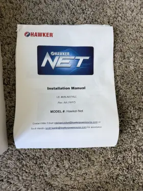 Hawker Tl-wn823n Net Forklift Battery Charger Monitor