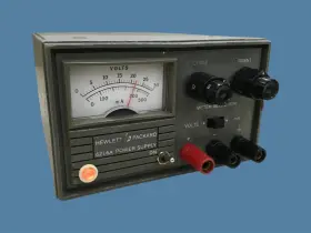 0-0.4a Hewlett-packard 6216a Dc Power Supply 0-25v