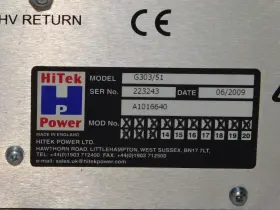 G303 Hitek Power G303/51 High Voltage Supply Module Unit Made In England #3