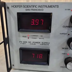 0-1200v Hoefer Scientific Instruments Ps-1200 For Parts Ps 1200 Dc Power Supply 0-250ma 0-300w #2