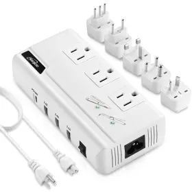 Sgr-hs260d Hoenjuno Voltage Converter Us To Europe 220v 110v For Hair Straightener/