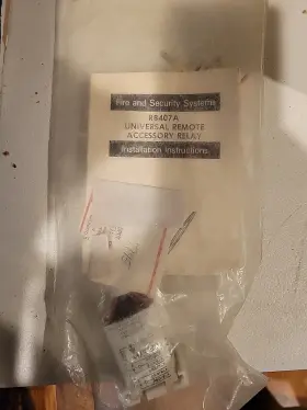 R8407a-1009 Honeywell R8407a10091 1 New Remote Accessory Relay