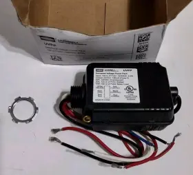 Hubbell 640181801685 Uvpp Universal Voltage Power Pack 100 277 Vac 6.5w 50/60hz Black New #3
