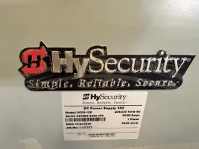 Dcps-150 Hysecurity Dc Power Supply With Mx2914 Hycharger 208/230vac 950w