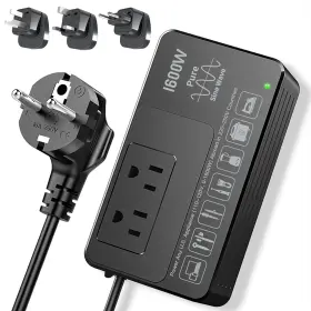 220-25 Hyted Ac120v 1600w 220v To 110v Voltage Converter Power Any American Appliances In