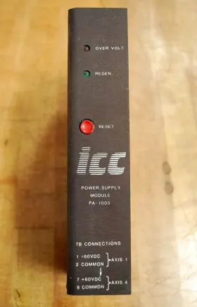 110-0007 Icc Pa-1005 Power Supply Module Pn - Used