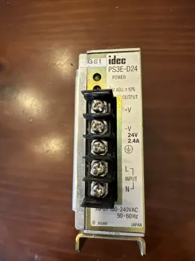 Ps3e-d24 Idec Power Supply Input 100-240vac 50-60 Hz Japan Fast Ship