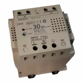 Ps5r-c12 Idec Switching Psu Power Supply 100-240vac Input 12vdc 2.5a 30w Output