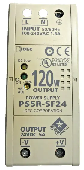 Ps5r-sf24 Idec Switching Power Supply 120w 5 Amp Used Zz #2