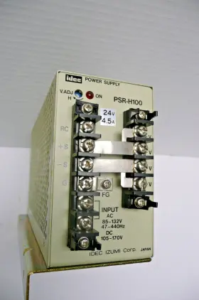 Psr-ad0724 Idec Izumi Psr-h100 Power Supply 85-132vac 24vdc 4.5a Output With Bracket