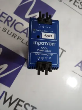 Psu-1341-02a Idec Inpotro Dc Power Supply 16-40vdc 3.5 Amp To 24vdc 2a Out M00045