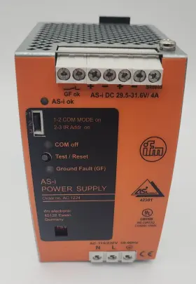 Ac1224 Ifm As-i Power Supply 4a 115/230vac 120w
