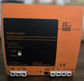 Dn2013 Ifm Electronic Power Supply Dn 2013 Switching D 45127 Essen