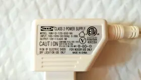 Kmv-d-120-050-na Ikea 4005088 Class 2 Power Supply Model Output 12v 0.42a Tested #3
