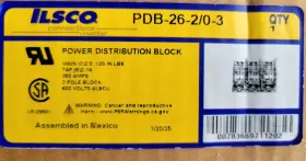 Pdb26203 Ilsco Pdb-26-2/0-3 / New No Box