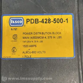 Pdb-428-500-1 Ilsco Power Distribution Block Fnfp #2
