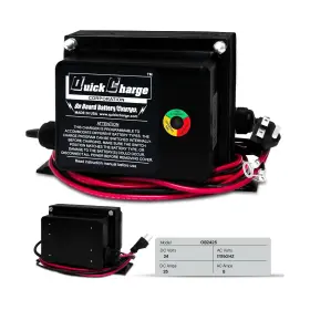 Ob2425-jlg-7040429 Impact Battery Onboard 24 Volt Charger For Scissor Lifts 24v 25ah Jlg Maxquip Mx19