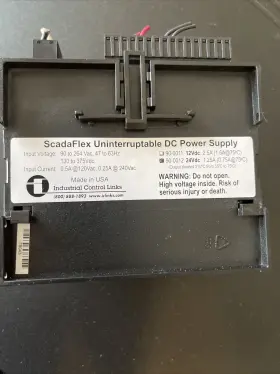 90-0012 Industrial Control Scadaflex Dc Ups Power Supply Tested #2