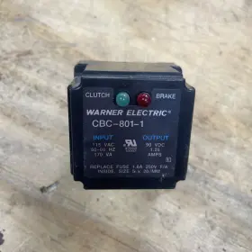 Knox03006420-cbc-801-1 Industrial Mro Warner Electric Cbc-801-1 115vac 1.25a Nsnp