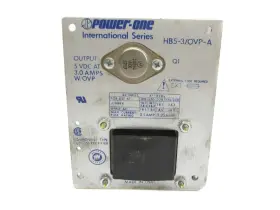 Knox090026804-hb5-3 Industrial Mro Knox090026804-hb5-3/ovp-a Power One Hb5-3/ovp-a 230/240v 0.25a Unmp
