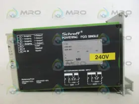Pgg124 Industrial Mro Schroff Power Supply Unmp