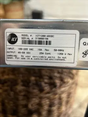 Ict1200-48sbc Innovative Circuit Ict690-48s - Digital Series / 16amp 100-265vac Pfc