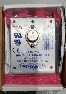 Iha15-0.5 International Power / Iha1505 New In Box